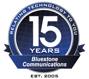 Bluestone 15th Anniversary logo