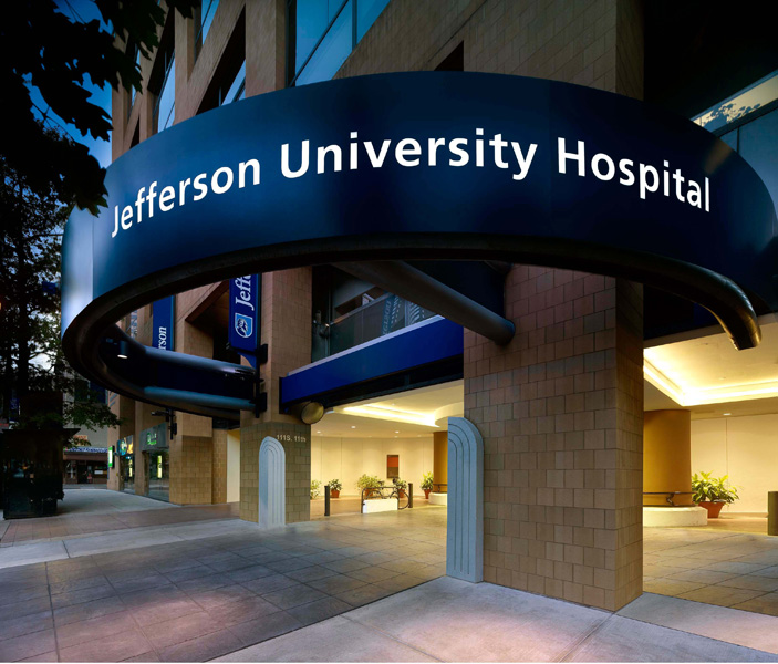 Thomas Jefferson University Hospital - Main Hospital - Bluestone